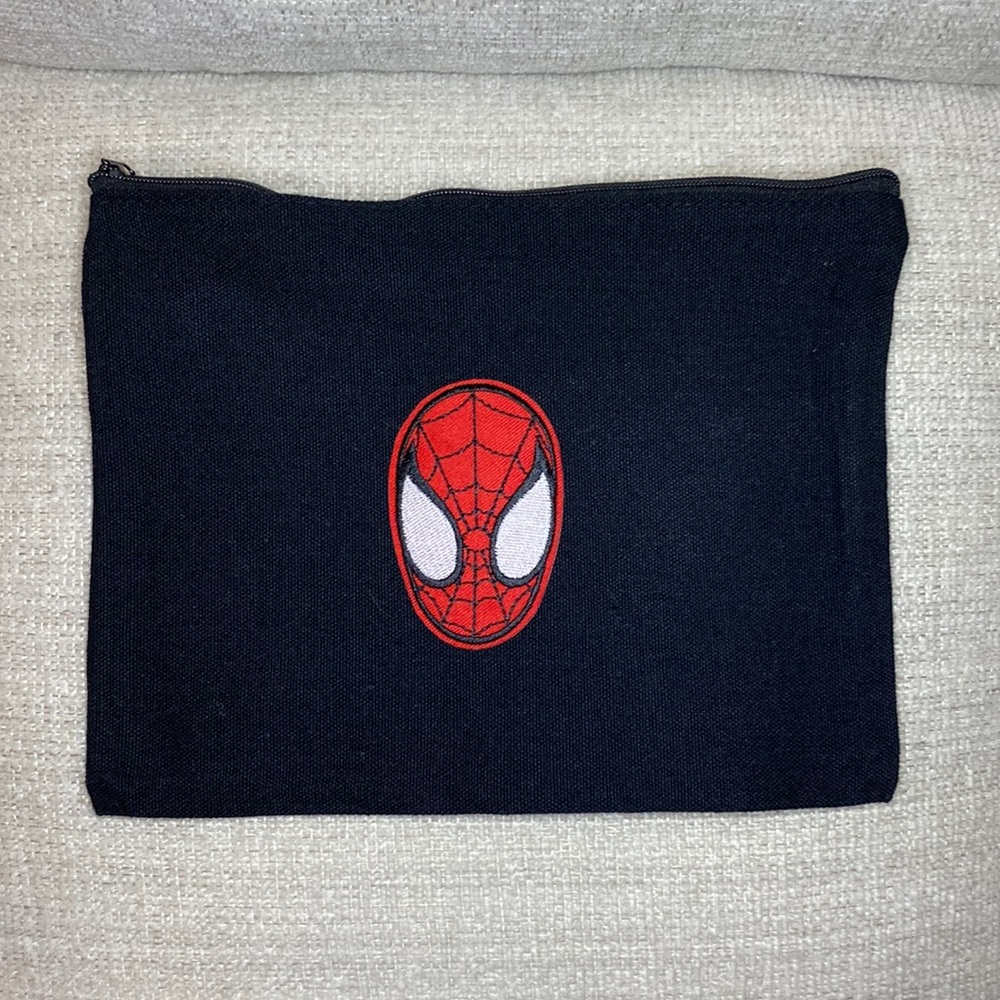 Marvel Inspired Spider-Man Makeup Bag or Pencil Pouch New